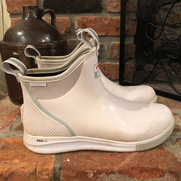 Xtratuf Men's 6 Inch Ankle Deck Boot Sport Off White Size 11 - Picture 4 of 8